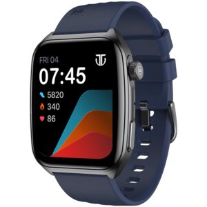 Titan Smart 4.0 Smartwatch with 1.93” AMOLED Display, Infinite AI Watch Faces, AI Voice assistant, Smart Hydration, Multiple Menu Styles, QR Hub​, 100+ Multisports, BT Calling, HRM, SpO2